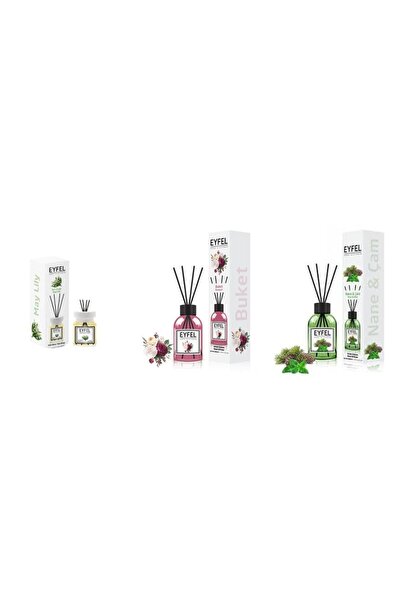 Eyfel Set 3 Eyfel: 1x Lacramioare, 1x Bouquet, 1x Pin si menta
