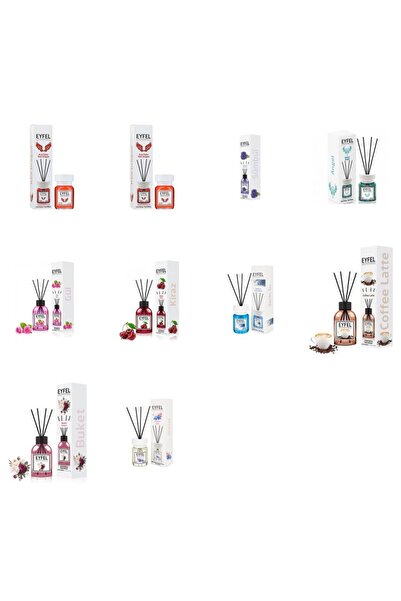 Eyfel Set 10 Eyfel: 2x Red dragon, 1x Zambile, 1x Angel, 1x Trandafir, 1x Cir...