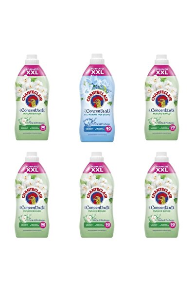 Chanteclair Set 6 Chanteclair: 5x Balsam Mosc Alb, 1x Balsam Marin