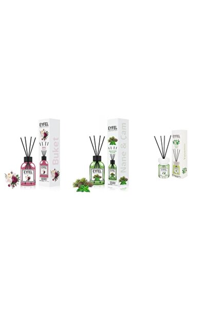 Eyfel Set 3 Eyfel: 1x Bouquet, 1x Pin si menta, 1x Iasomie