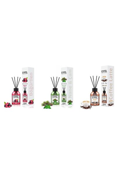 Eyfel Set 3 Eyfel: 1x Fructe de padure, 1x Pin si menta, 1x Cafea