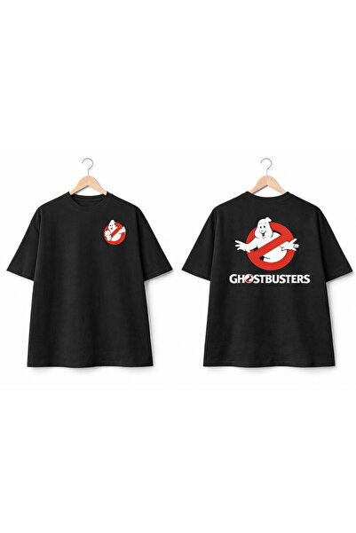 VODEXA Μπλουζάκι Unisex Oversize με στάμπα GHOST, 100% βαμβακερό, άνετη εφαρμογή