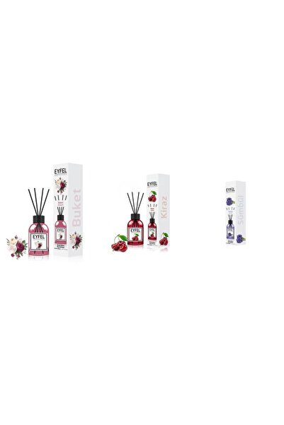 Eyfel Set 3 Eyfel: 1x Bouquet, 1x Cirese, 1x Zambile