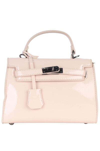 Generic Women's Fashion Design Shiny Handbag, Bank Color, Size 22