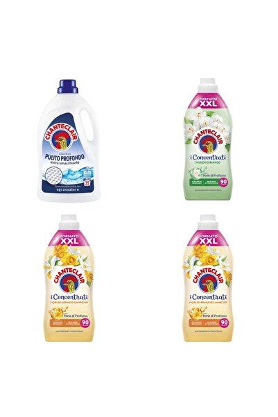 Chanteclair Set 4 Chanteclair: 1x Deep Cleanser, 1x White Musk Conditioner, 2...