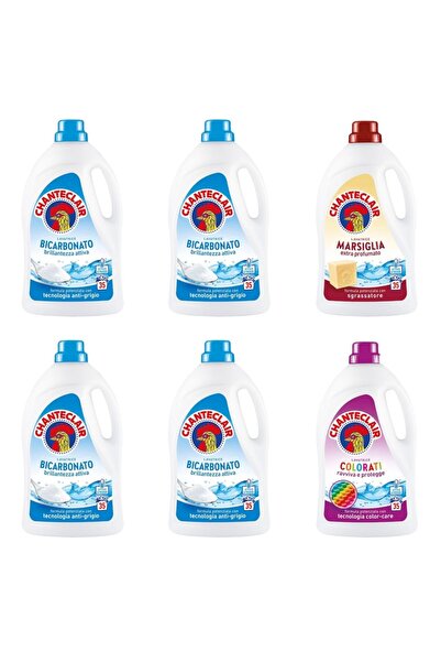Chanteclair Set 6 Chanteclair: 4x Detergent Bicarbonat, 1x Detergent Marsilia...