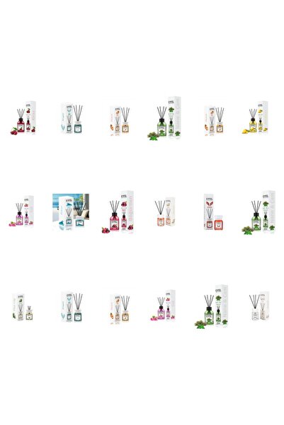 Eyfel Set 18 Eyfel: 1x Cirese, 2x Angel, 3x Piersica, 3x Pin si menta, 1x Ana...