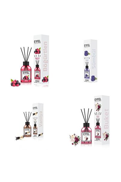 Eyfel Set 4 Eyfel: 1x Fructe de padure, 1x Zambile, 1x Vanilie, 1x Bouquet