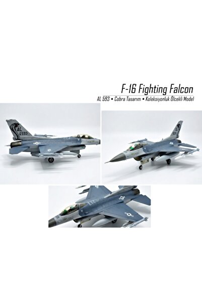 RAMO'S STORE F16 SAVAŞ UÇAK COBRA FİGHTER ÇEKBIRAK METAL SESLİ IŞIKLI SAVAŞ UÇAĞI