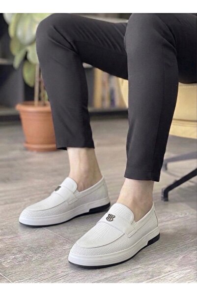 LİSANS SHOES حذاء رياضي كلاسيكي بدون أربطة للرجال مصنوع من الجلد بنسبة 100%، ...