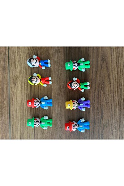 strong group Figür Oyuncak Setleri Nostalji - hediye figürler Mario-Stich-Mic...