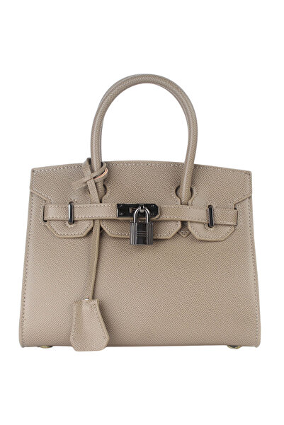 Generic Women's Fashion Handbag Luxury Design Lock Detail Shoulder Bag Khaki ...