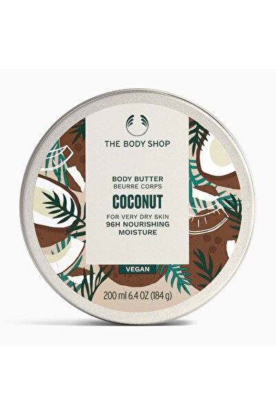 THE BODY SHOP Coconut Butter Body Butter 96 Hours Moisturizing and Smoothing