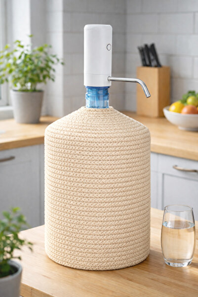 ogbemyworld Bottle Cover Tress İp Krem