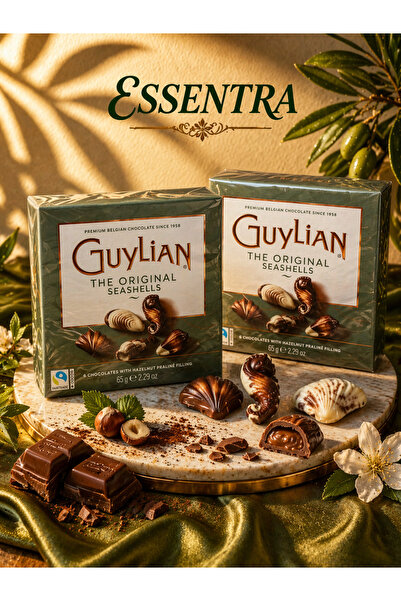 Essentra Home Premium Deniz Kabuğu Şekilli Pralin Çikolata 65 g/ Guylian Belg...