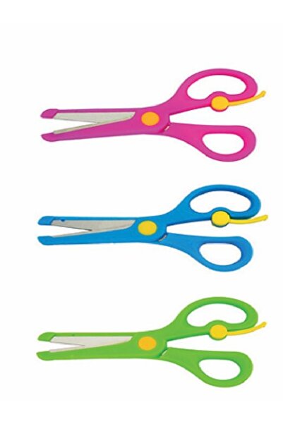 FixPoint Protected Spring-Loaded School Scissors (24 Pieces)