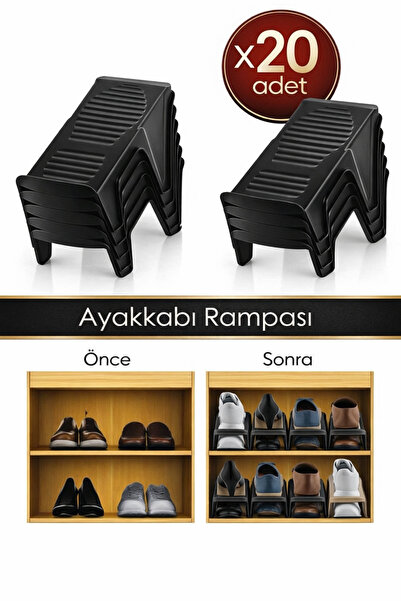 Royev 20 Adet Tekli Ayakkabı Rampası