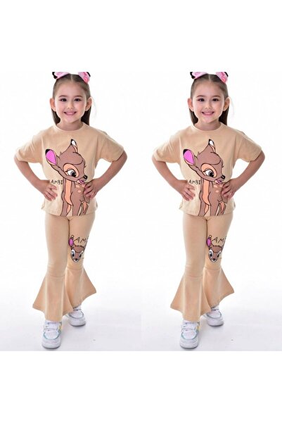 leora kids store Kız çocuk taytlı takım