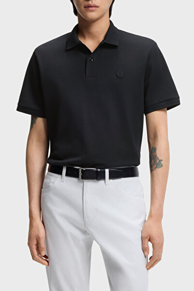 BOSS Pamuklu Regular Fit Logolu Düğmeli Polo Erkek POLO 50555300 404