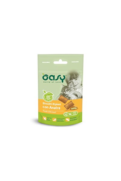 OASY مكافاءت اوزي للقطط بنكهة لحم البط حجم 60غ