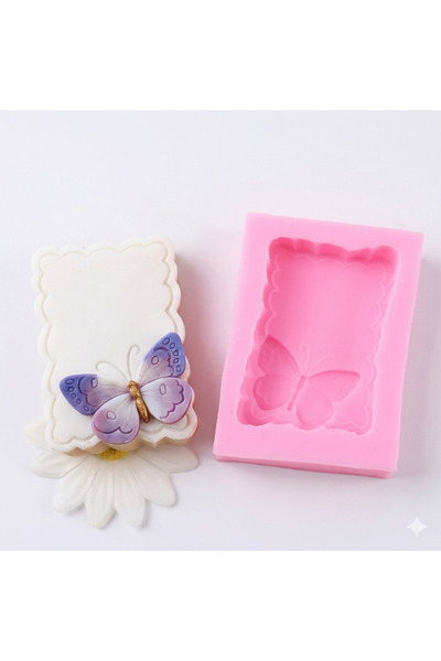 KARAKIZ Dekoratif Sabun Silikon Kalıp 6,5x4,5x3 Cm