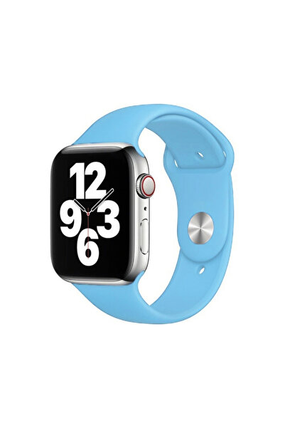 Quse Apple Watch Series 10/11 42mm & 41mm/40mm/38mm ile Uyumlu Silikon Kordon...