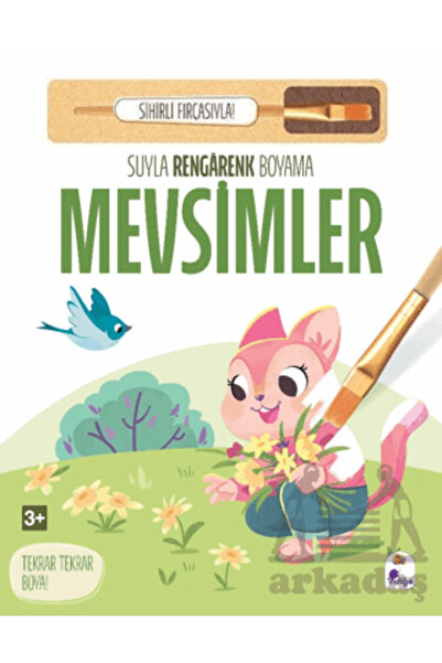 İndigo Çocuk Suyla Rengarenk Boyama - Mevsimler (Sihirli Fırçasıyla)