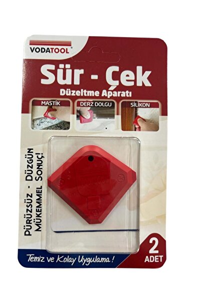Akfix Vodatool Sür Çek Silikon Mastik Düzeltme Aparatı