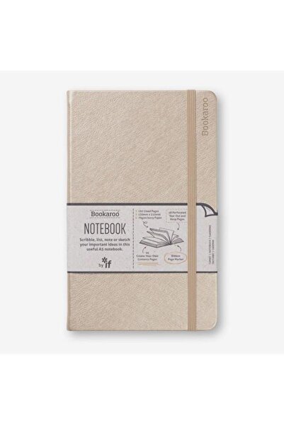 İF Jurnal Bookaroo A5 Caiet Liniat Auriu