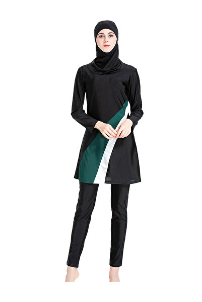 Sthxyfaith Muslim Swimsuits for Women Modest Islamic Arabic Swimwear Burkini ...