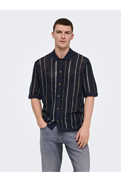 Only & Sons Gestrickter Rollkragen ONSTOBBY Gestricktes Poloshirt