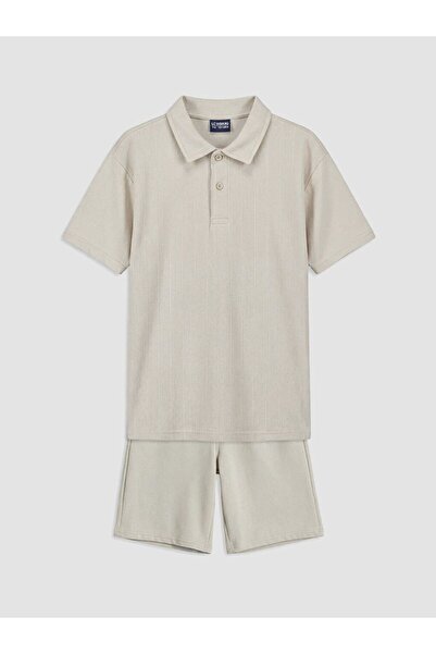 LC Waikiki LCW Kids teksturirani set kratkih hlača za dečake