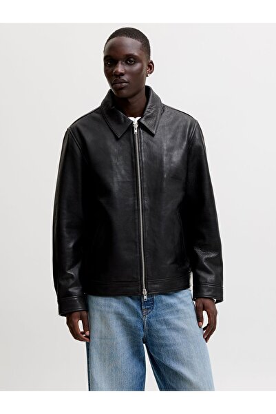 Jack & Jones Kožená bunda Kožená bunda