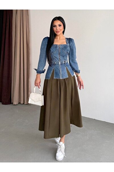 MODA141 KADIN KOT ETEK TAKIM