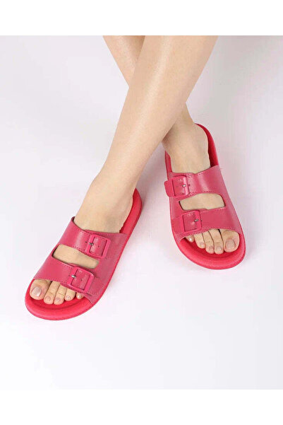 Chirpy Women's Summer Double Buckle Slippers - Candy