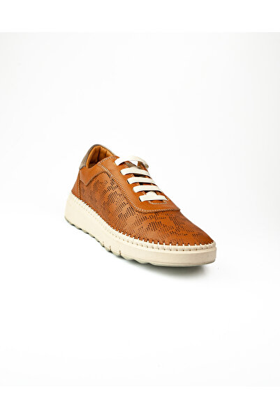 Castle Black 12506 Tan Leather Casual Women's Shoes