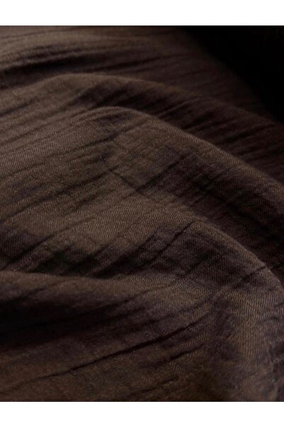 feminen Ύφασμα Μουσελίνας Καφέ