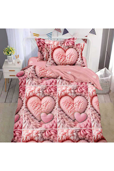 OEM Duvet Cover Set for 1 person bed, 4 pieces, Finet, JHN, AURA-0789