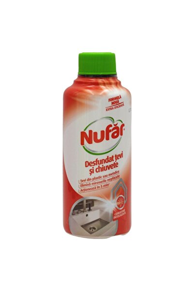 Crocodileskids Solution for Unclogging Pipes and Sinks, NUFAR, 56650, 375 ml