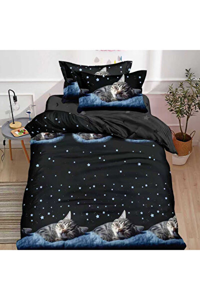 OEM Duvet Cover Set for 1 person bed, 4 pieces, Finet, JHN, AURA-0792