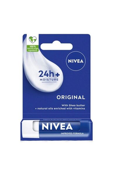 SOHO Balsam de Buze, NIVEA, Original Care, 4.8 g,