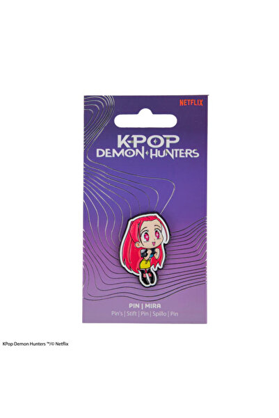 Cinereplicas K-Pop Κυνηγοί Δαιμόνων Μίρα Τσίμπι Επίσημη Σμάλτινη Καρφίτσα