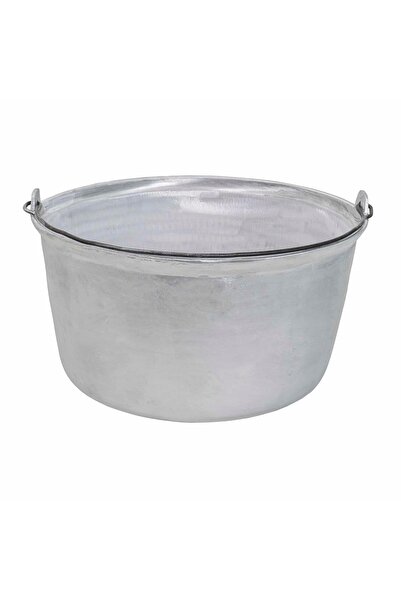 FOXMAG24 Καζάνι αλουμινίου 40 λίτρων, ποιότητας τροφίμων, με επίπεδο πάτο.