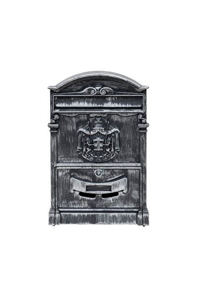 FOXMAG24 Μεταλλικό γραμματοκιβώτιο για εξωτερική χρήση, 410x260x90mm, ασημί, ...