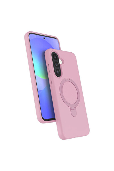 UnDePlus Samsung Galaxy A37 5G Kılıf M-safe Şarj Uyumlu Silikon Standlı Regal...