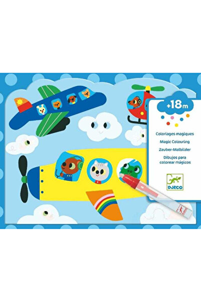 djeco Set de pictură în acuarelă Flight