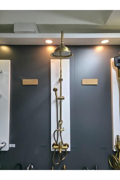 Filia Yapı Antik Rustik Mix Banyo Bataryalı Duş Seti