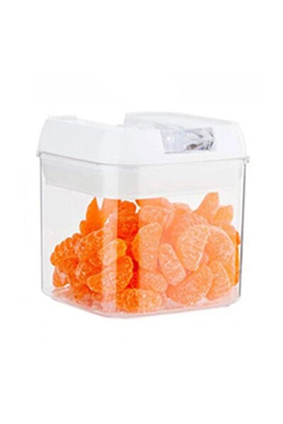 Cyrax Cutie pentru depozitarea alimentelor, Volum 0,5 L, Albă