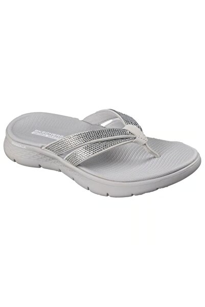 SKECHERS GO WALK FLEX SANDAL LINDSEY 141524-LTGY, 141524-LTGY, Femei, Multicolor