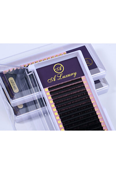 ALuxury A-LUXURY Μαύρα Κουτιά Βλεφαρίδων Διαμαντέ, Καμπυλότητα C (16 Σειρές),...